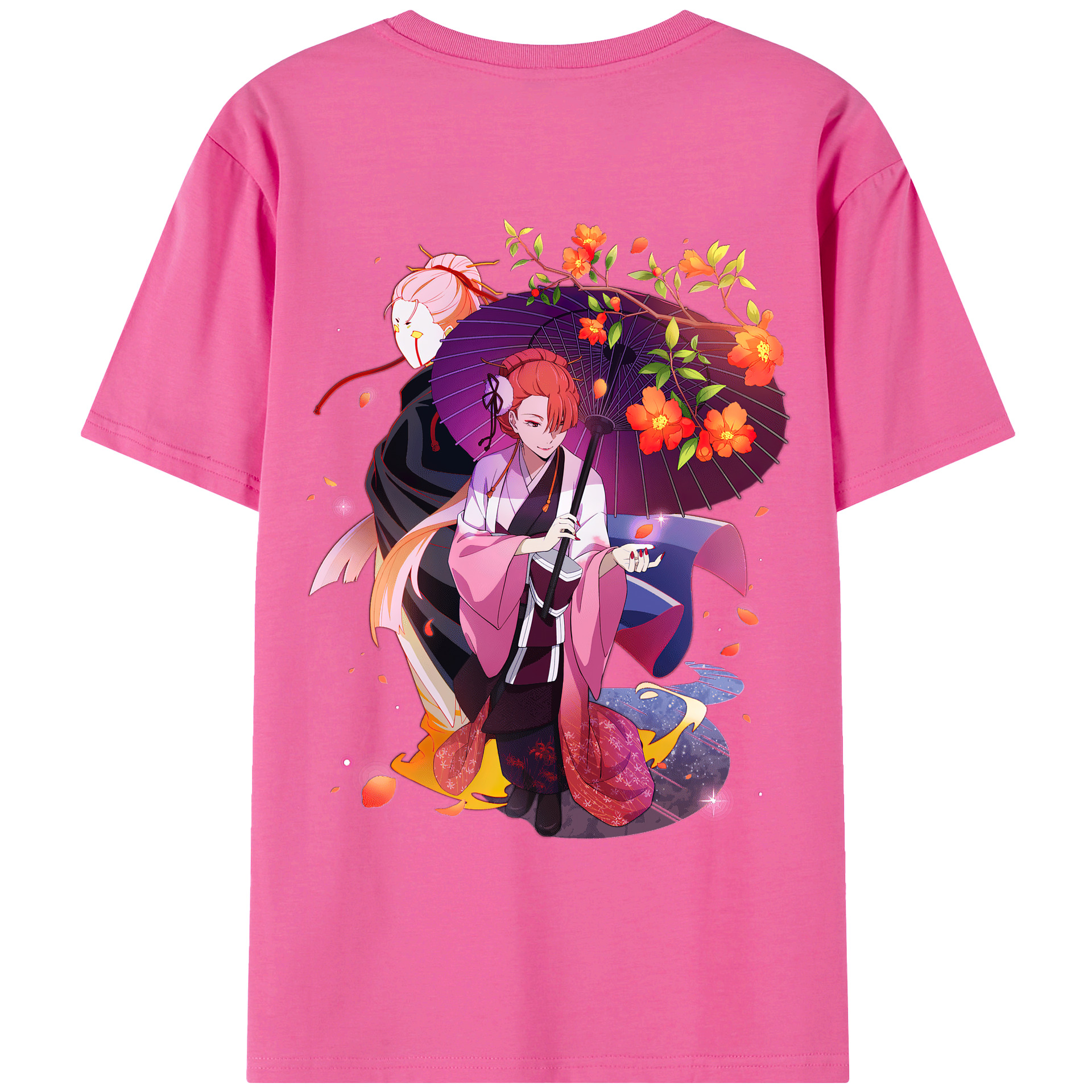 （画像用） 文豪ストレイドッグス Bungo Stray Dogs レディース半袖Tシャツ(バックプリント)